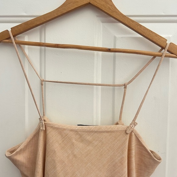 Revolve • L’Academie Strappy Orange/Pink Mini Party Dress Size XL - Picture 7 of 11